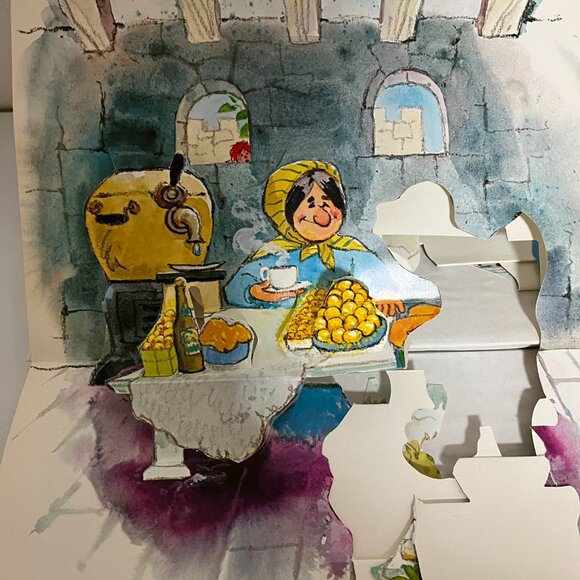 JACK and the BEANSTALK GIANT POP-UP STORY BOOK, 1974 Hardcover-PREOWNED - Picture 4 of 5